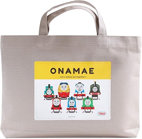 Amazon Kikka For Mother きかんしゃトーマス 名入れができる帆布レッスンバッグ ポケット バッグ 財布 おもちゃ