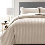 Moonlight20015 Super King Duvet Set Reversible Stripes Beige 260x220 view 5
