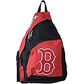 Northwest Officially Licensed MLB Leadoff Style Sling Backpack (Boston Red Sox)
