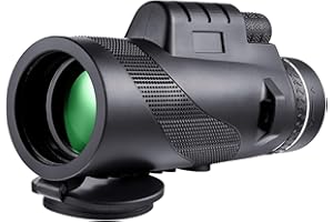 Monocular Telescope, 10x42 Compact and Lightweight Spotting Scope with FMC Coating, High Definition Scope for Birdwatching, T