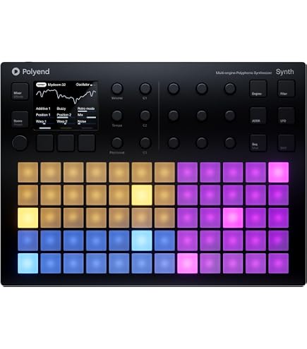 Amazon.com: Polyend Play+ Standalone Synthesizer, Sampler, and