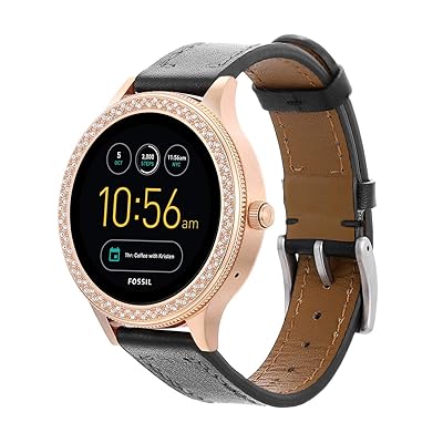 runway leather smartwatch strap