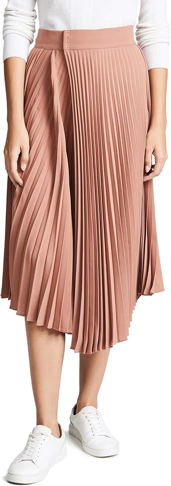 Vince women's drape pleated skirt Clearance