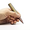Brass Casing Refillable Twist Pen In Tactical Gift Box
