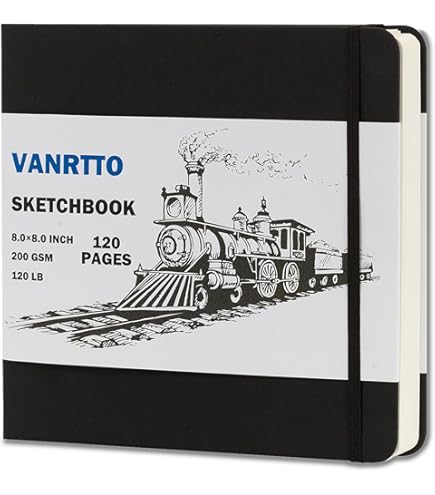 sakurakoページ Sakura Notebook : 140 gsm : 80 Sheets : 12 x 12 cm | Слънчоглед
