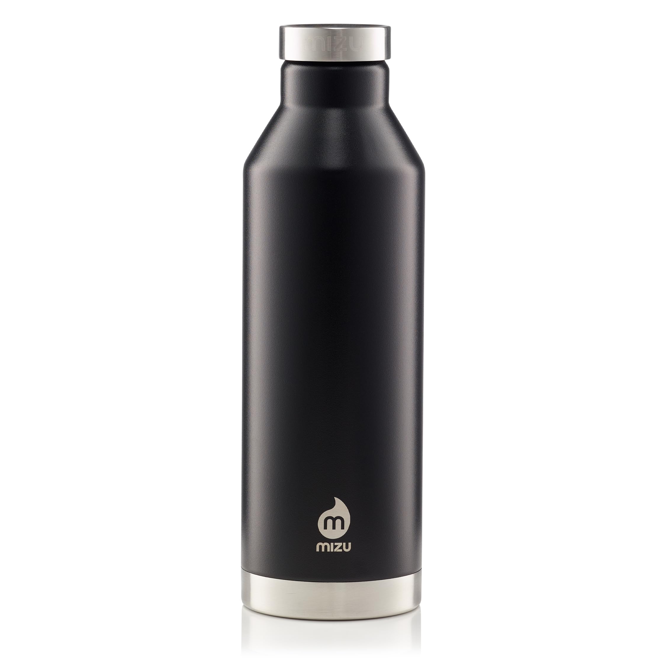 Mizu V8 Insulated Water Bottle, Black