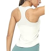 icyzone Racerback Workout Tank Tops for Women, Breathable Quick Dry Gym Athletic Yoga Exercise Running Shirts