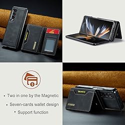 Wallet Case for Samsung Galaxy Z Fold3, DG.MING