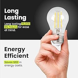 Feit Electric A15 LED Light Filament Bulb, 40W