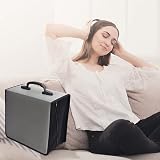 alavisxf xx 432 Capacity CD Case Heavy Duty Zipper Organizer Grey view 6