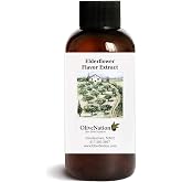 OliveNation Elderflower Flavor Extract Natural - 32 fl oz | Sugar Free Flavoring with Classic Floral Taste &amp; Aroma - Perfect for Baking, Frosting, Fillings, Ice Cream, Syrups, Beverages