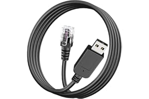 SYGGDERS Radar Detector Cable, USB to RJ11 Plug Cable,Replacement Power Cable of Radar Detector,for Escort Max360 Passport Uniden R1 R3 R7 Radenso XP Beltronics Cobra DualPro 360 and More Radar Detectors