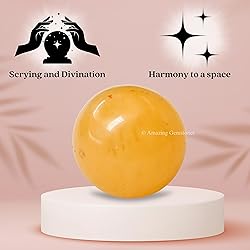 Amazing Gemstone Yellow Aventurine Crystal Ball - 1