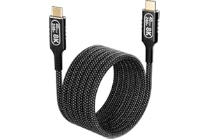 Long usb c to usb c cable 6.6ft/2M Compatible With Thunderbolt 4 and Thunderbolt 3,usb4 cable 40gbps data,type c 240W fast ch