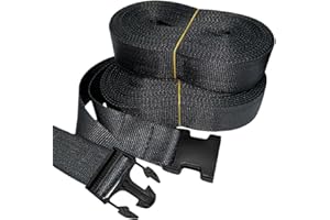 RV MURTS 2PCS RV Cover Tie Down Straps, 40FTx1.5Inch Heavy Duty Lashing Straps with Adjustable Cam Buckle, Upgraded Version Cargo Ratchet Straps, Tie-Down Starps for RV, Boat & Trailer Covers.