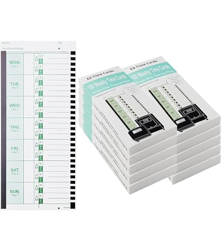 タイムカード印刷機 M880-WH 二色印刷対応 Amazon.com : Lathem E8B 800p/2100hd Bx/1000 Biweekly Cards