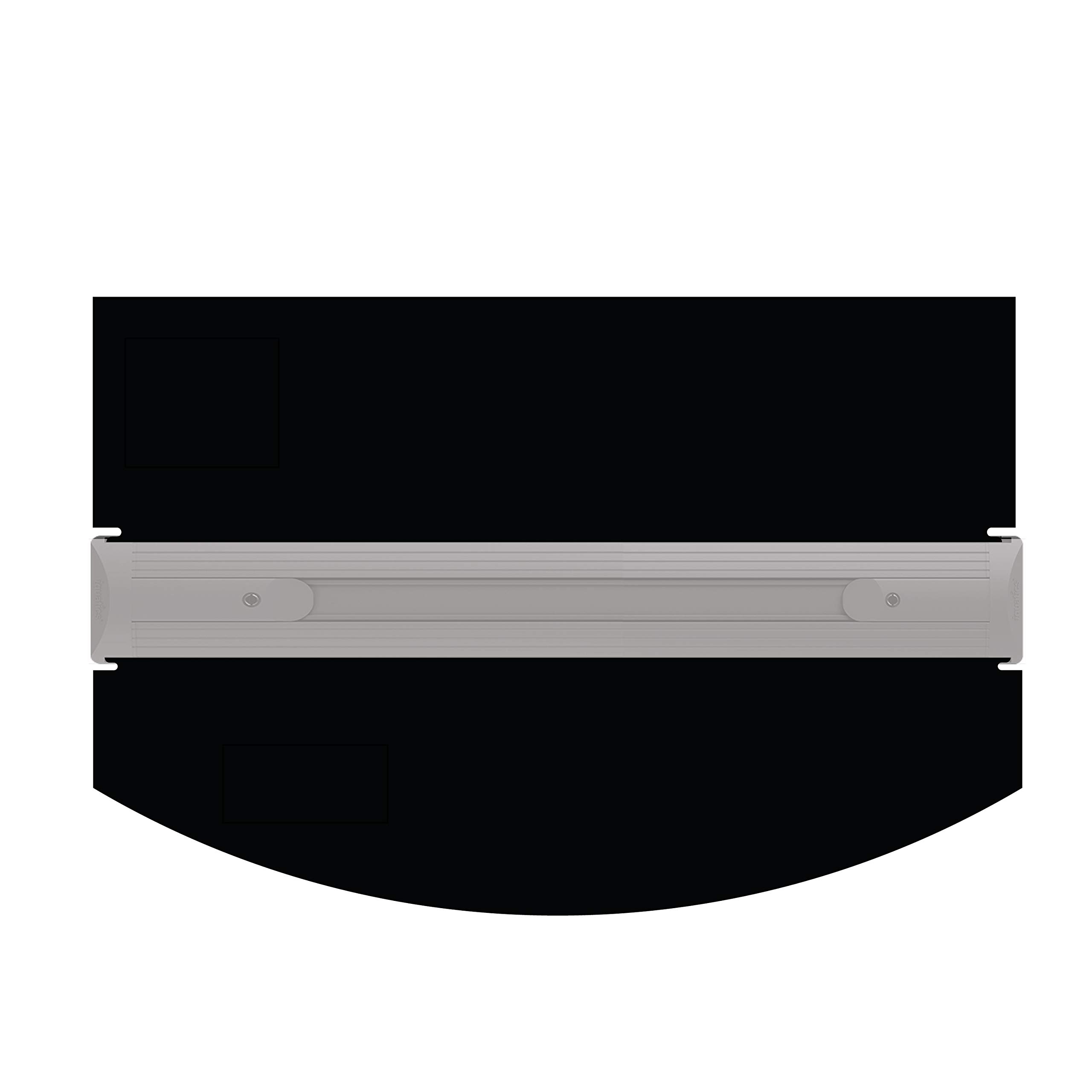 iQuatics Universal Replacement Flap Set with Vision 180 Compatible without Holes, One Size, Black ABS Pinseal