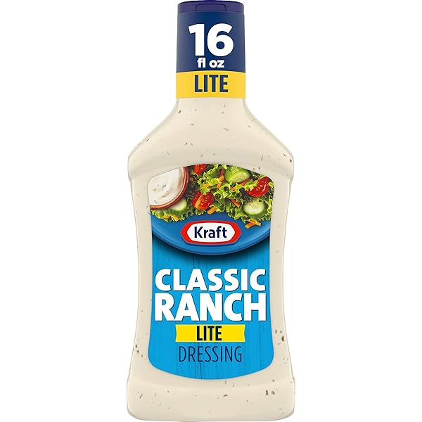KRAFT CLASSIC RANCH LITE SALAD DRESSING (16 FL OZ BOTTLE)