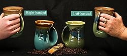 Clay in Motion Handwarmer Mug - Right Hand