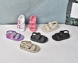 ChayChax Toddler Boys Girls Double Buckle Sandals