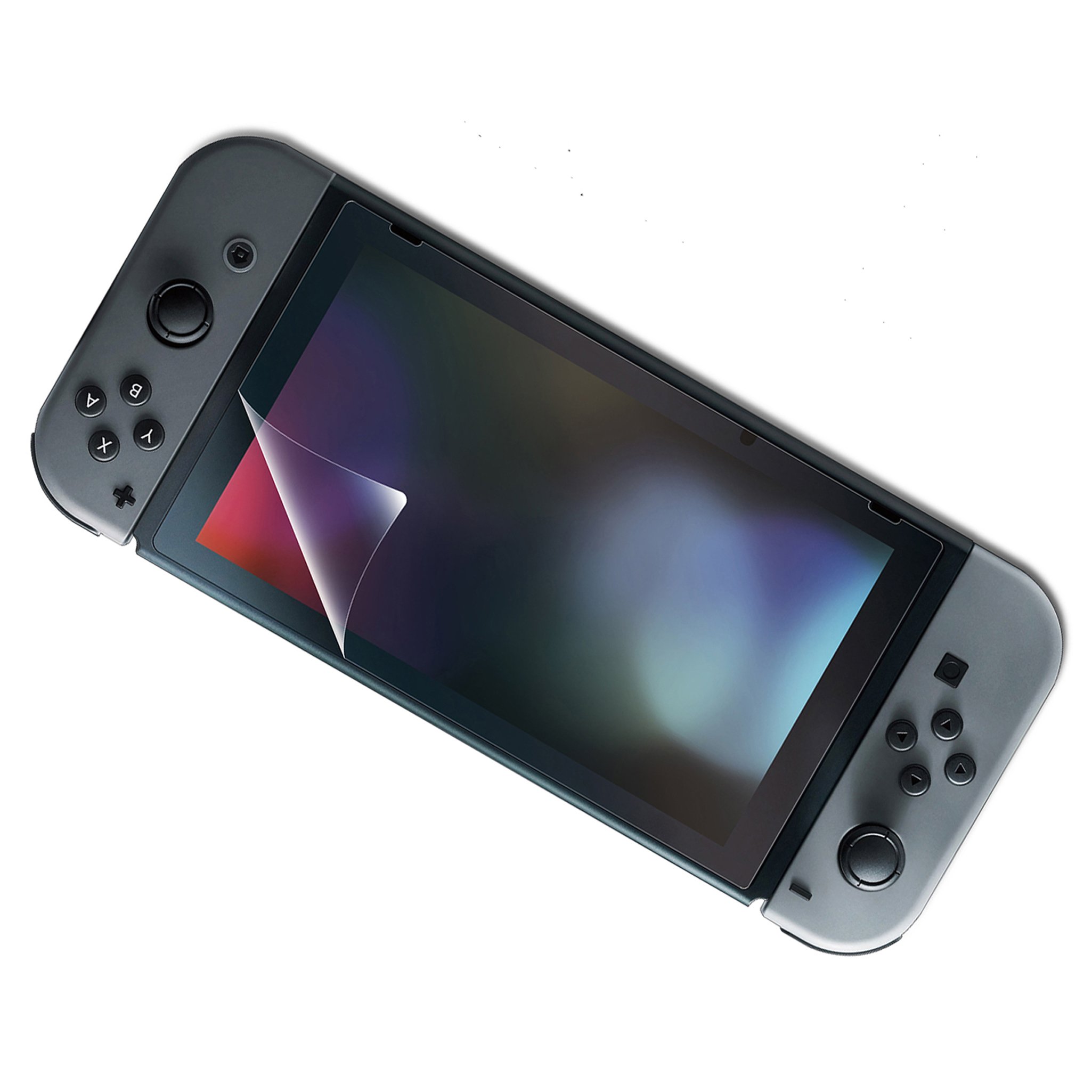 iCreating Switch Screen Protector [4-Pack] for Nintendo Switch, NEW 2017 HD Screen Protective Filter anti-Bubble Anti-Fingerprint PET Film