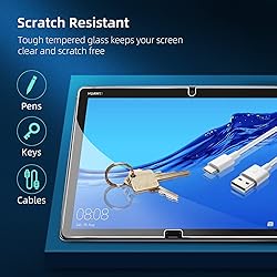NEW'C 2 Pack Designed for Huawei MediaPad M5 Lite