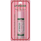 Lip Smacker Holiday Biggy Lip Balm, Moisturizing, Nostalgic, Collectible Lip Care, Fun Holiday Gift &amp; Stocking Stuffer - Chocolate Mint Flavor