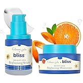 Gilmore Girls x Bliss Bright Idea Vitamin C Skincare Duo with Brightening Serum for Dark Spots and Brightening Plumping Daily Moisturizer