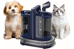 ENCHE Carpet Cleaner Machine,18Kpa Upgraded Portable Carpet Upholstery Cleaner Machine,500W Powerful Suction Deep Spot Cleaning Machines for Couch,Car Seats,Upholstery&Furniture