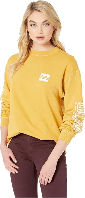 billabong white wash sweatshirt