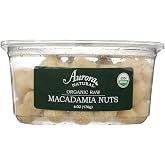 AURORA PRODUCTS Organic Raw Macadamia Nuts, 6 OZ