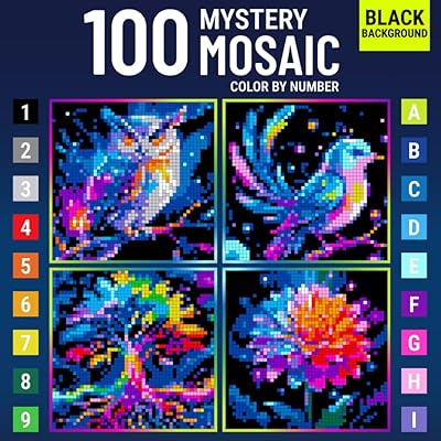 Mystery Mosaic Colorful Quest