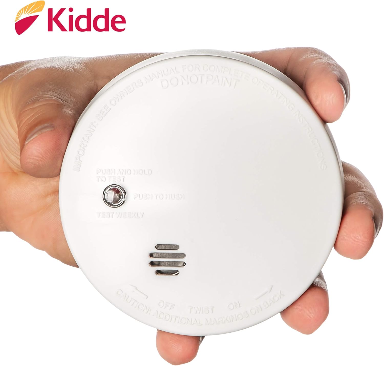 Kidde Model i9040 Battery-Operated Ionization sensor Compact Smoke Detector Alarm - - 