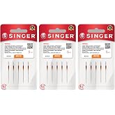 Singer Universal 2020 Sewing Machine Needles, Size 80/12, 15-Pieces