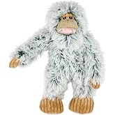 Tall Tails Yeti Rope Body Dog Toy &ndash; Durable Plush Squeaky Dog Toy for Snuggling &amp; Play