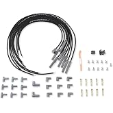 MSD 31193 Black, 8.5mm Super Conductor 8-Cylinder Multi-Angle, Universal