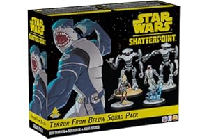 Asmodee Star Wars Shatterpoint Delta Squad, Form Up Squad Pack - Includes Boss, Fixer, Sev & Scorch, Tabletop Miniatures Stra