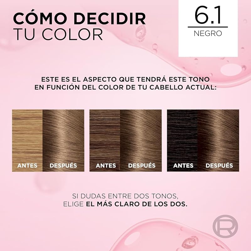 L'ORÉAL PARIS Excellence Creme Permanente - Tonalidade 6.1 Loiro Cinzento Escuro