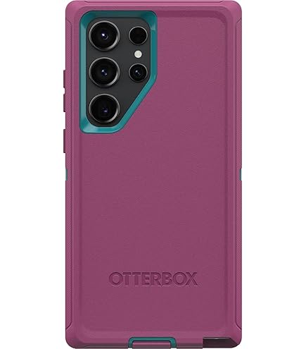 OtterBox Galaxy S23 Ultra (Only) - Defender Series Pro Case - Morning Sky ( Pink) - Rugged & Durable - With Port Protection - Case Only - Non-Retail Packaging - View #11