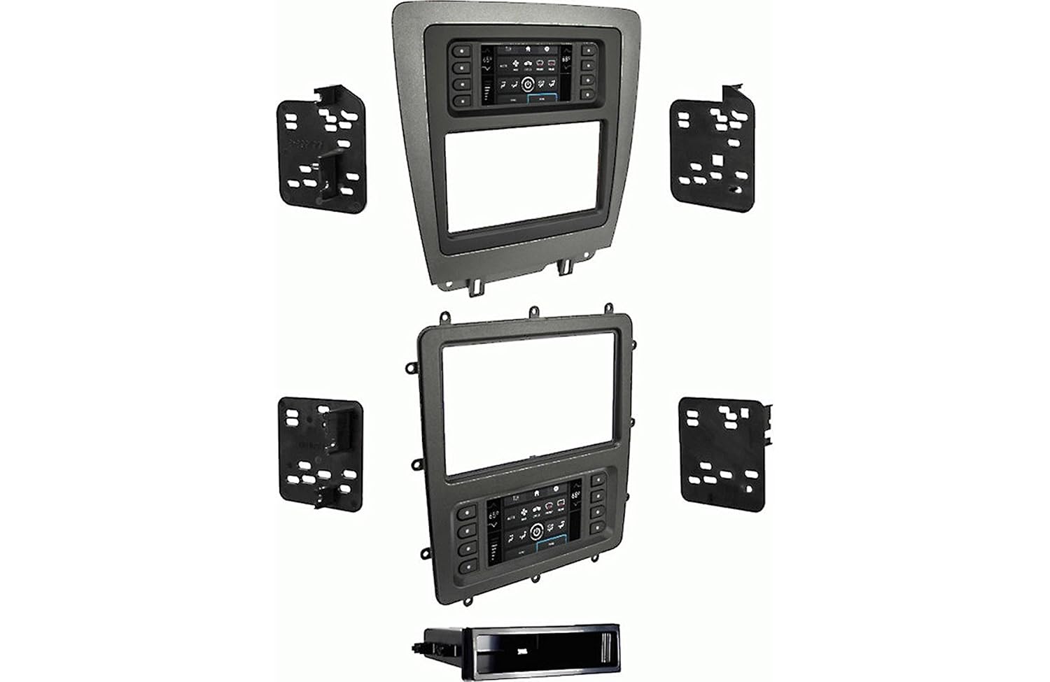 Metra 99-5839CH Single/Double DIN Dash Kit for Select 2010-2014 Ford Mustang