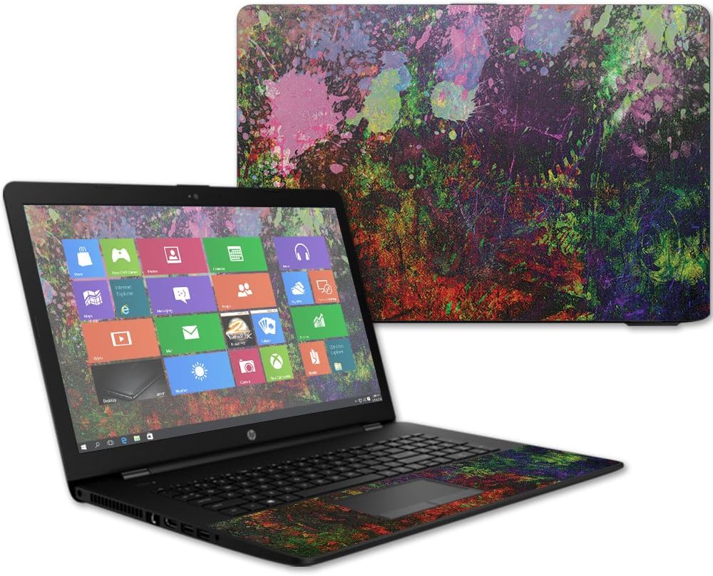 MightySkins Skin Compatible with HP 17t Laptop 17.3" (2017) - Paint Drip | Protective, Durable, and Unique Vinyl Decal wrap Cover | Easy to Apply, Remove, and Change Styles | Made in The USA