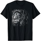 Lion apparel - Hand drawing - Game Day Vintage Detroit T-Shirt
