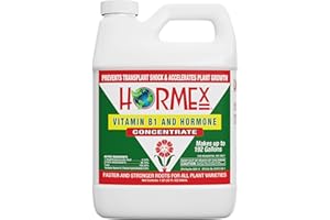 Hormex Vitamin B1 Rooting Hormone Concentrate | Prevents Transplant Shock & Accelerates Growth for All Plants (32oz)
