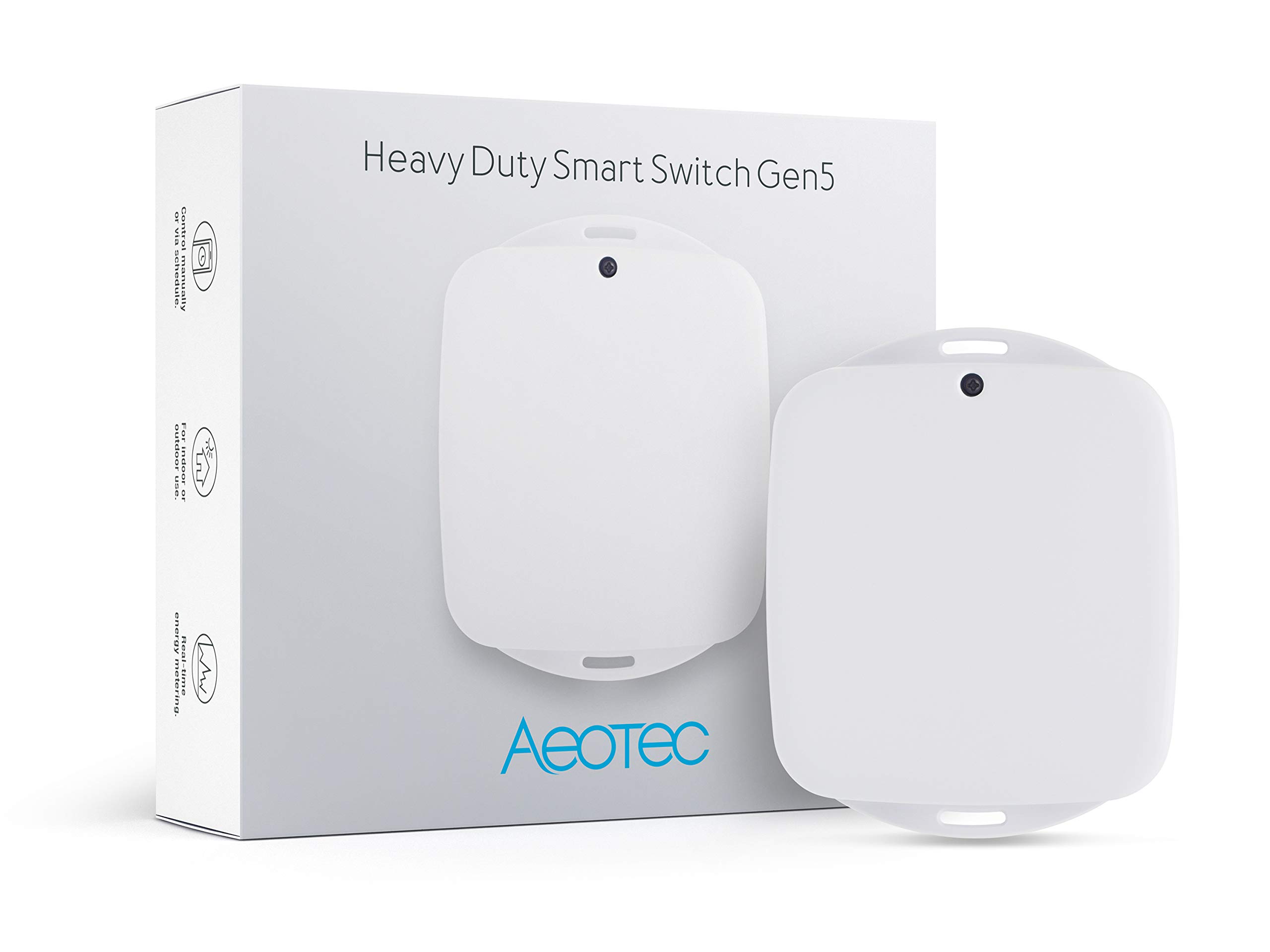 Aeotec Heavy Duty Smart Switch,control automate record electricity consumption Z-Wave Plus 40 amps