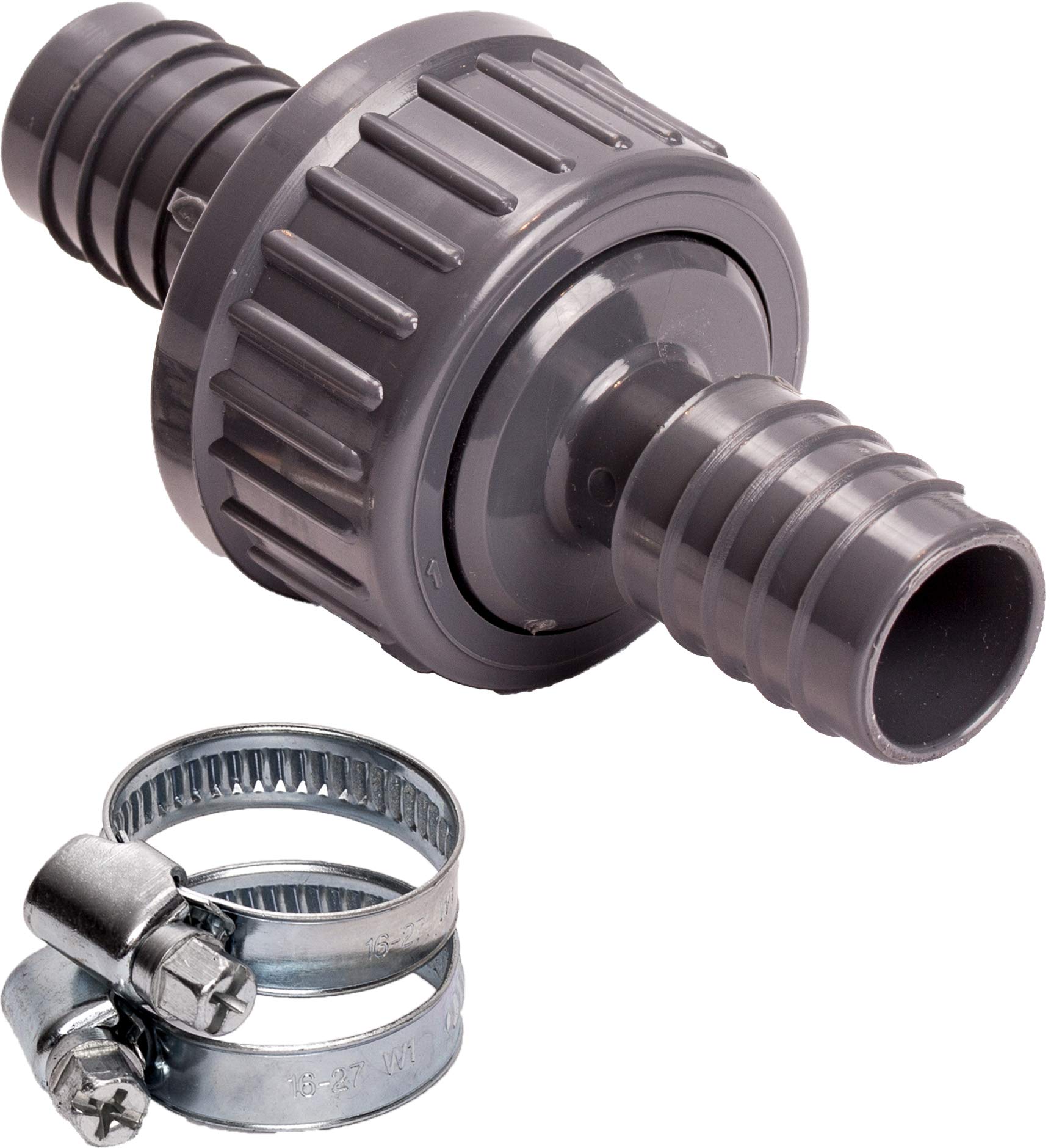 Pangaea Tech check valve kit with hose clamps