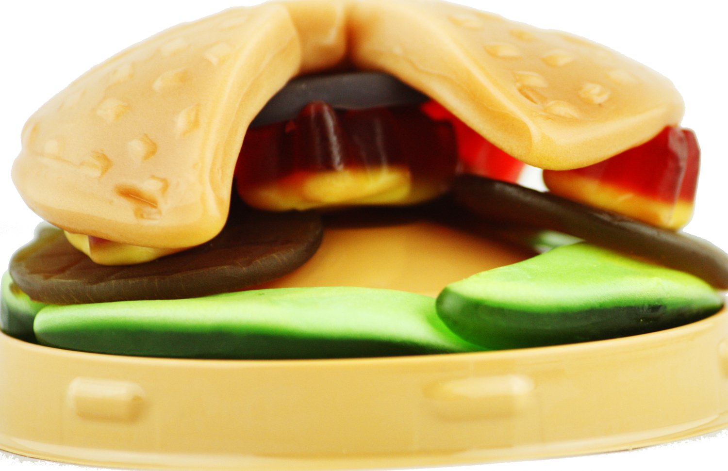 Raindrops Gummy Candy Hamburger with 22 Gummy Candies Yummy Gummy