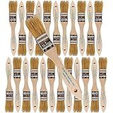Pro Grade - Chip Paint Brushes - 24 Ea 1 Inch Chip Paint Brush