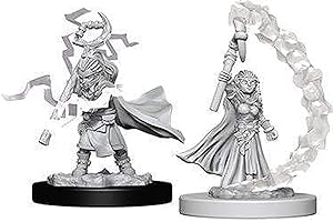 NECA Pathfinder Deep Cuts Unpainted Miniatures: Wave 5: Gnome Female Sorcerer