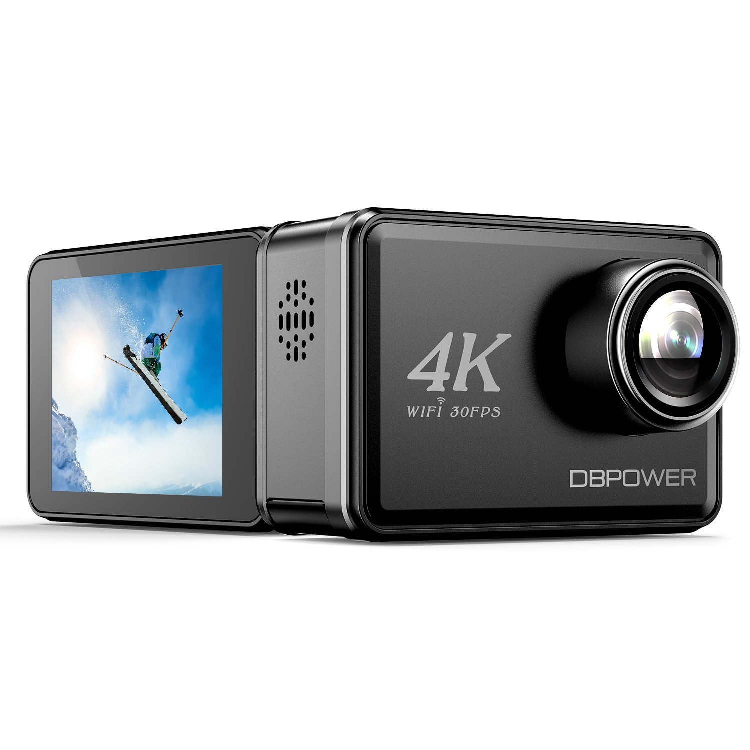 DBPOWER D5 Action Camera 4K 30fps 14MP Ultra HD EIS Sports Cam 2Inch Touchscreen eBay