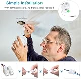 Ugvmn LED Downlights Ultra Slim 7W Recessed Ceiling Lights 230V Dimmable view 7